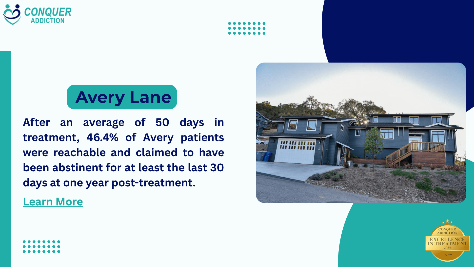 Avery Lane-2025 Excellence in Treatment Award Winner