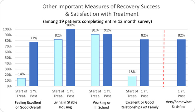 Bridging The Gaps-Other Important Measures of Recovery Success & Satisfaction with Treatment
