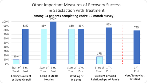 Bridging the Gaps Other Important Measures of Recovery Success