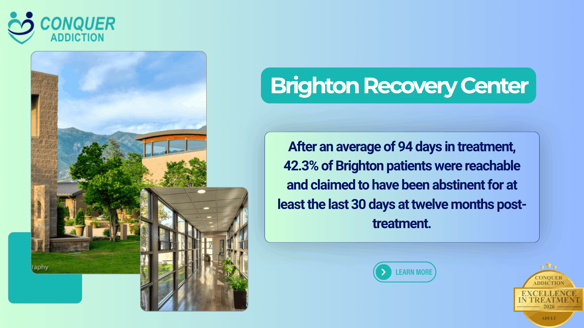 Brighton Recovery Center-2026 Excellence in Treatment Award Winner