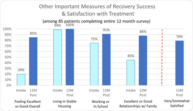 The Blanchard Institute- Other Important Measures of Recovery Success & Satisfaction with Treatment 2022