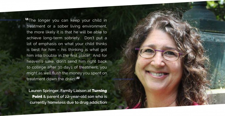 Lauren Springer, Family Liaison