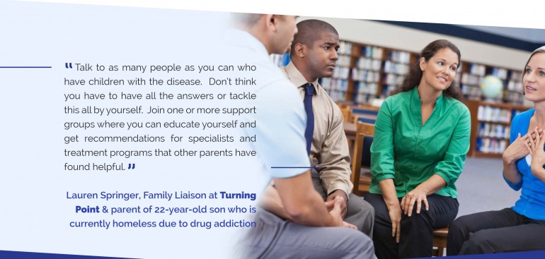 Lauren Springer, Family Liaison